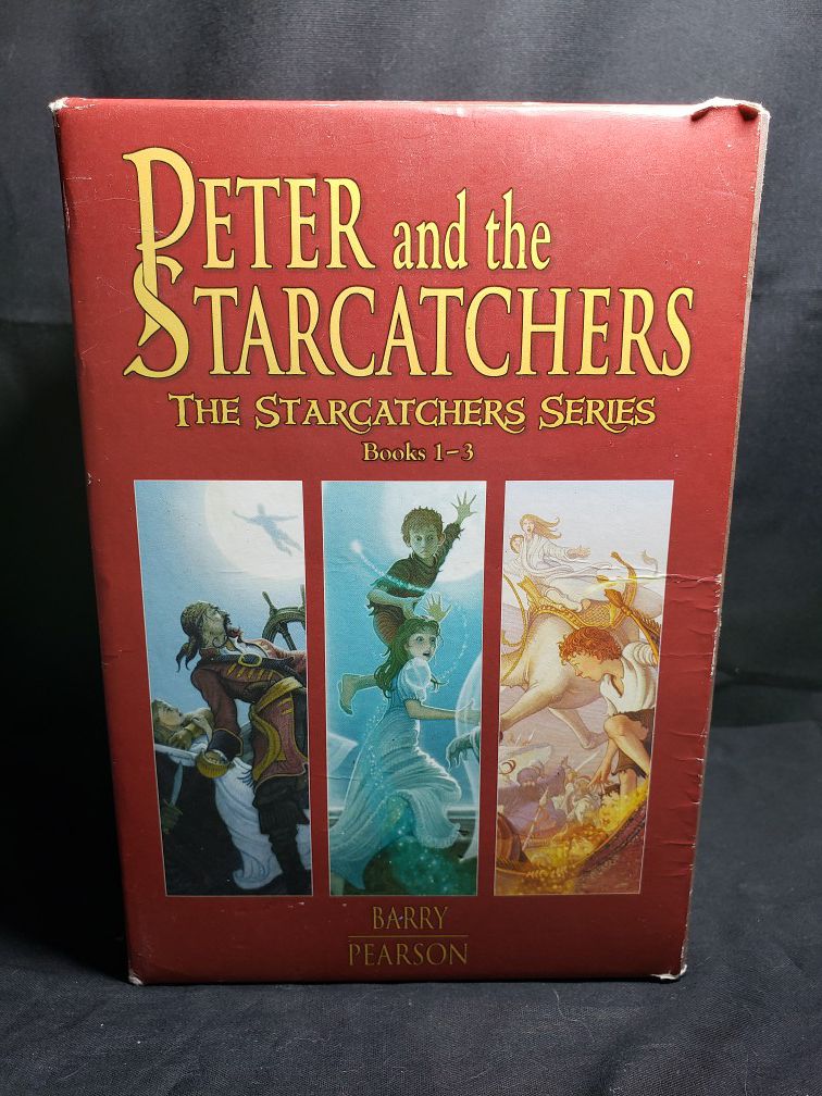 Peter and the starcatchers series 1-3 book aet