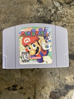 nintendo 64 game pak mario party