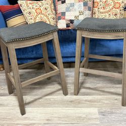 Pair Of Bar Stools 