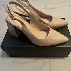 Nude Heels Size 8