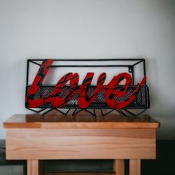 Wall Mounted Metal Wine Rack