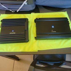 2 AMPLIFIER ALPINE 