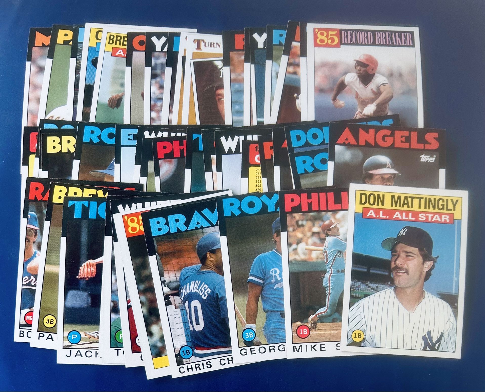 1986 Topps Baseball Card Lot - HOF, All Stars, Rookies