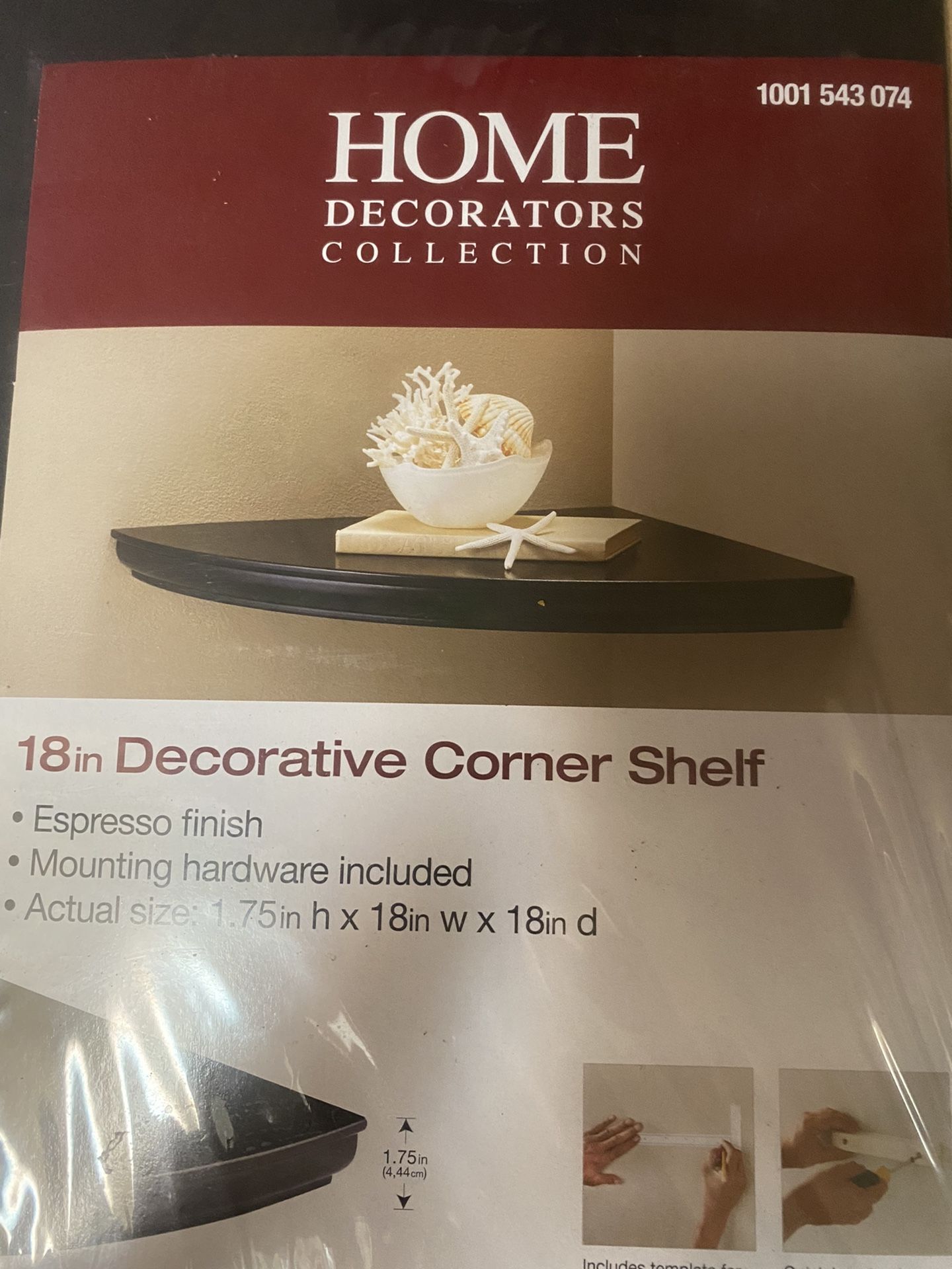 Decorative Corner Shelf