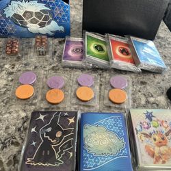 Pokemon Sleeves, Dice, Coins, Etc 