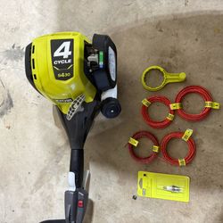 Ryobi 4-Cycle String Trimmer + Edger