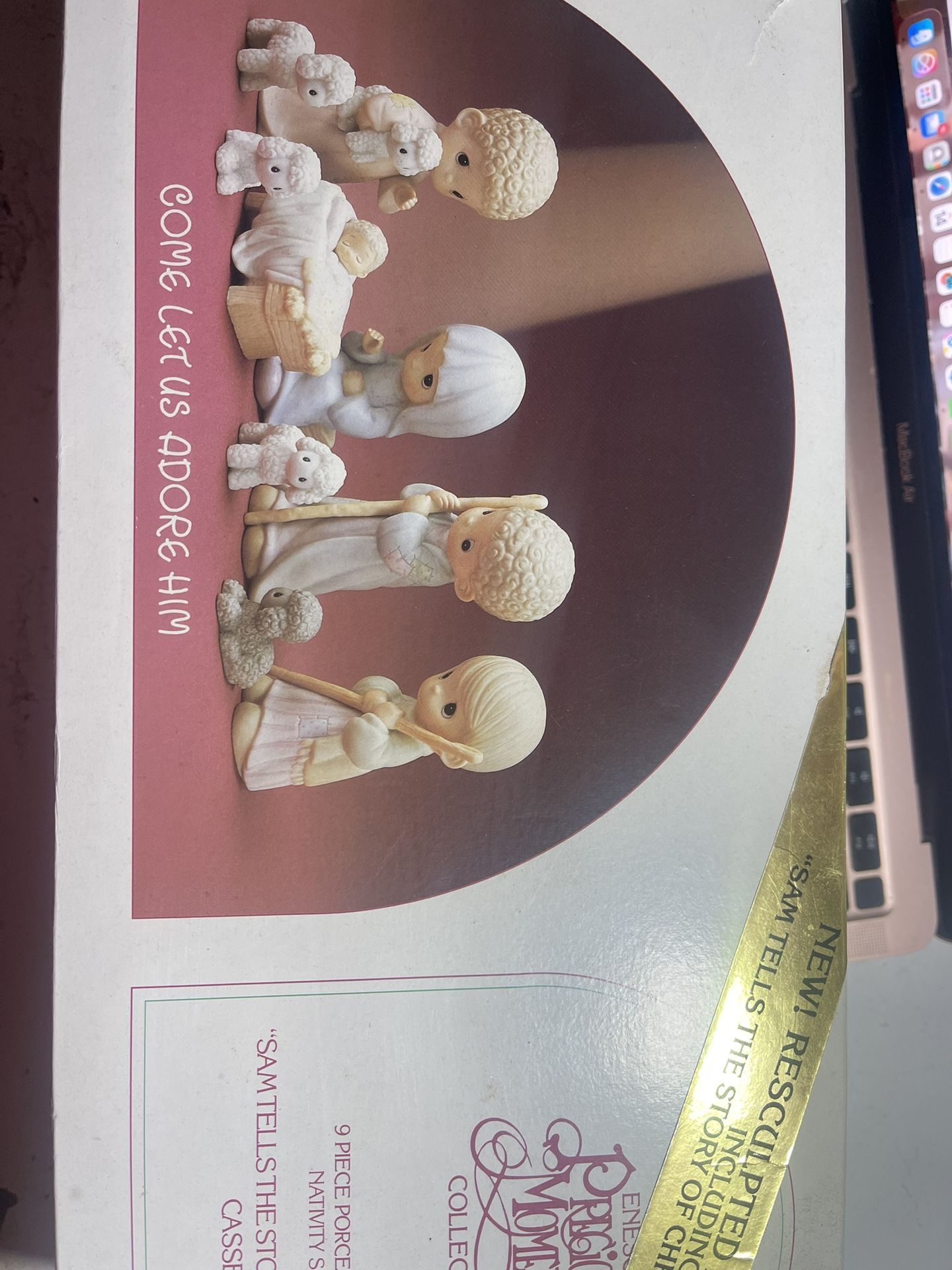 Precious moments Nativity scene