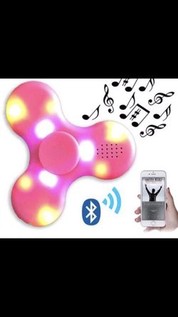 Bluetooth fidget spinners