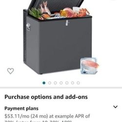 Deep Storage Freezer New