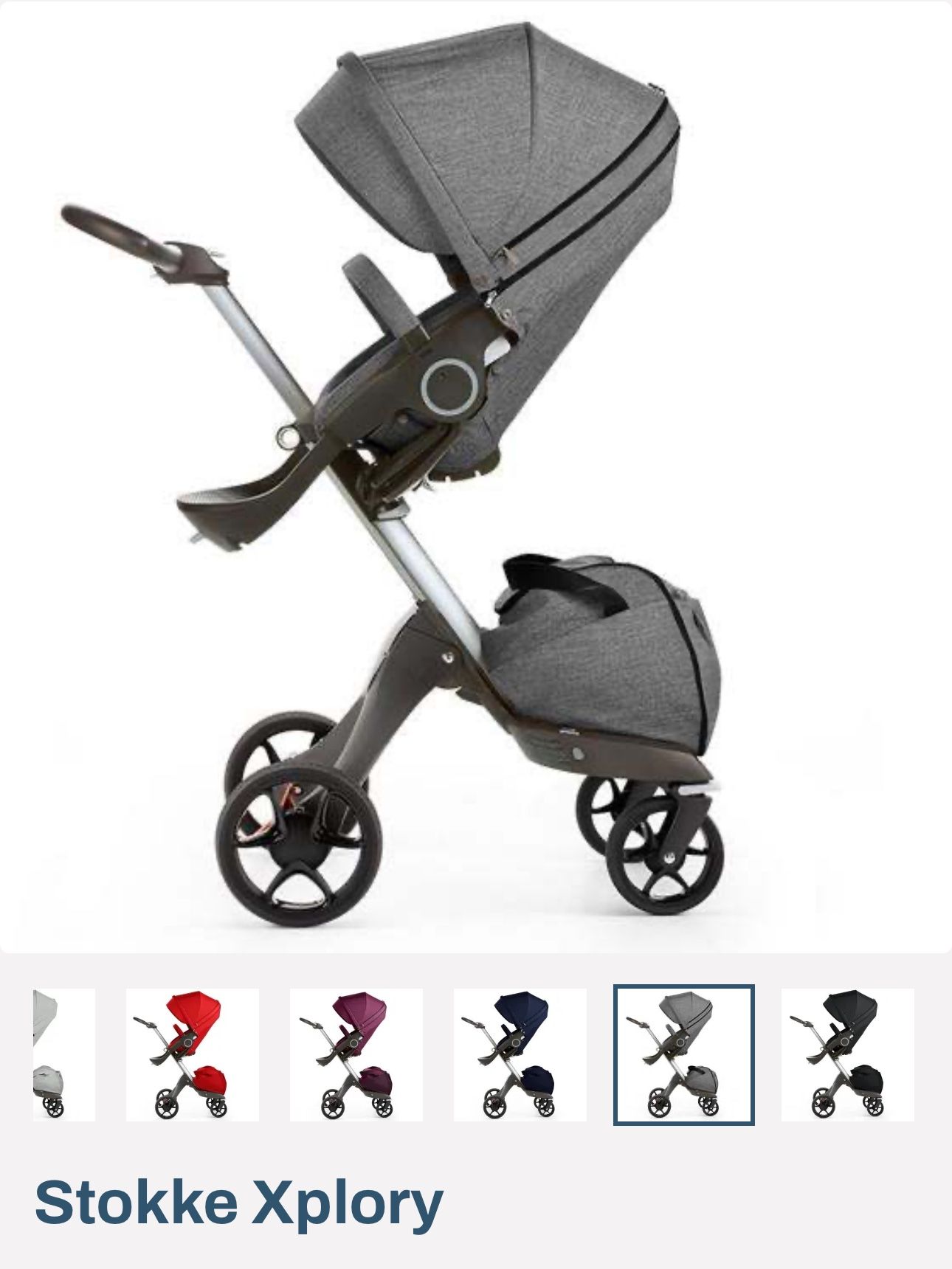 Stokke Xplory Stroller And Accessories