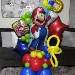 Mario Bros Balloons 
