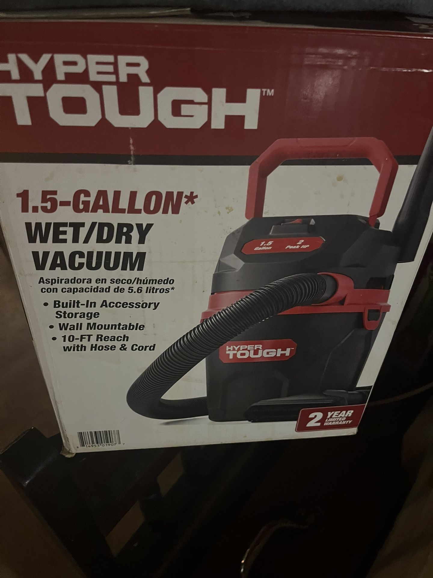 1.5 Gallon Wet Dry Vac