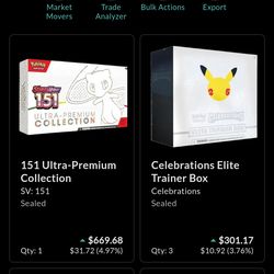 Sealed Pokémon card lot