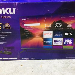 ROKU 43” Smart 4K HDR TV 