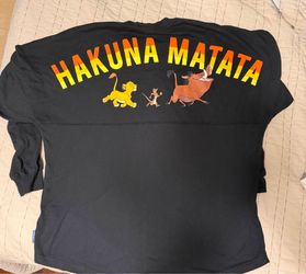 Disney lion king spirit jersey  size L