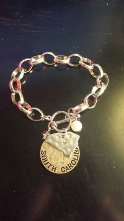 South Carolina pendant bracelet