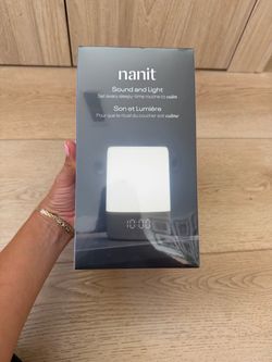 Nanit Sound & Light Smart Baby Night Light and Sound Machine