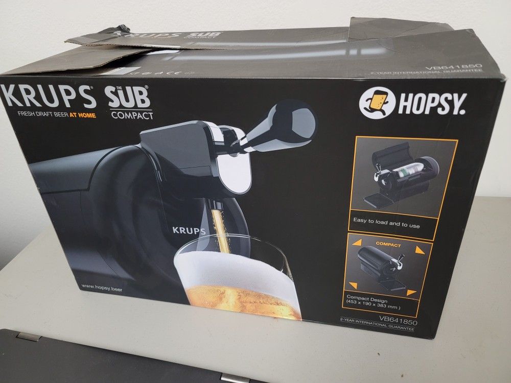 Hopsy Krups Sub Draft Beer Dispenser for Sale in Santa Ana, CA OfferUp