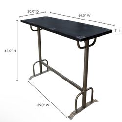 Unique Bar Table or standing Desk 