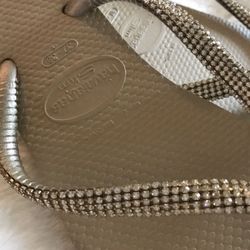 Havaianas with Swarovski Crystals