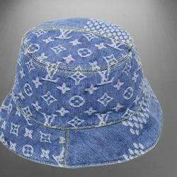 Louis Vuitton Blue Backet Hat