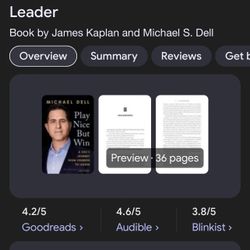 Book: Play Nice But Win by Michael Dell