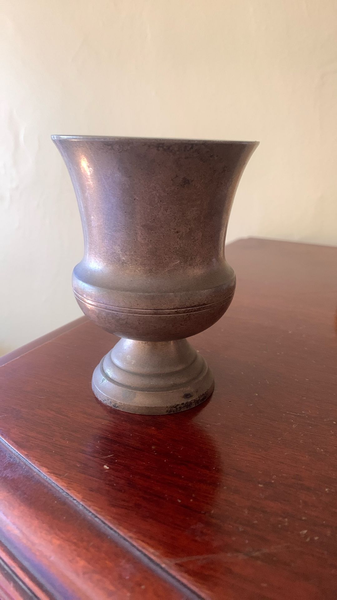 Min Pewter Goblet 