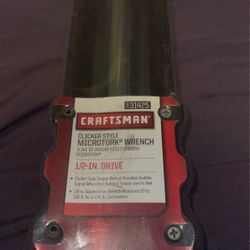 1/2” Craftsman  Microtork Wrench