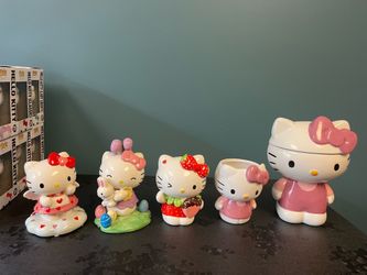 Hello Kitty Silver Buffalo ceramics
