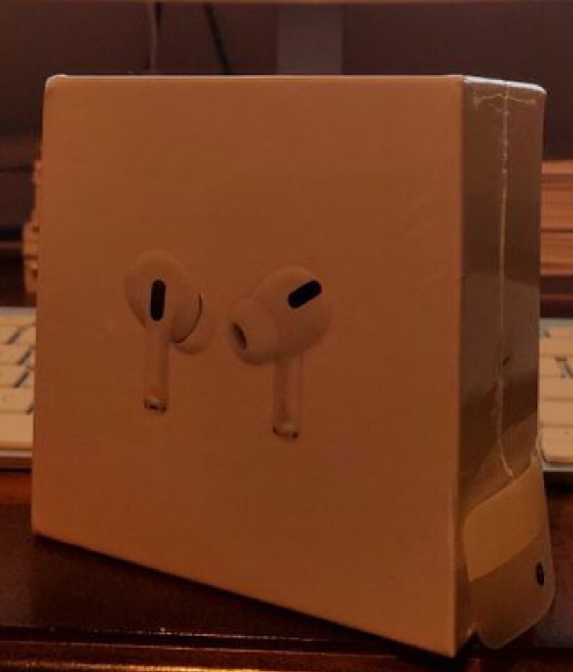 Brand New Sealed AirPod Pros with Apple care plus expires 2022