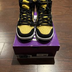 Nike Sb Dunk High GoldenRod Sz 10.5