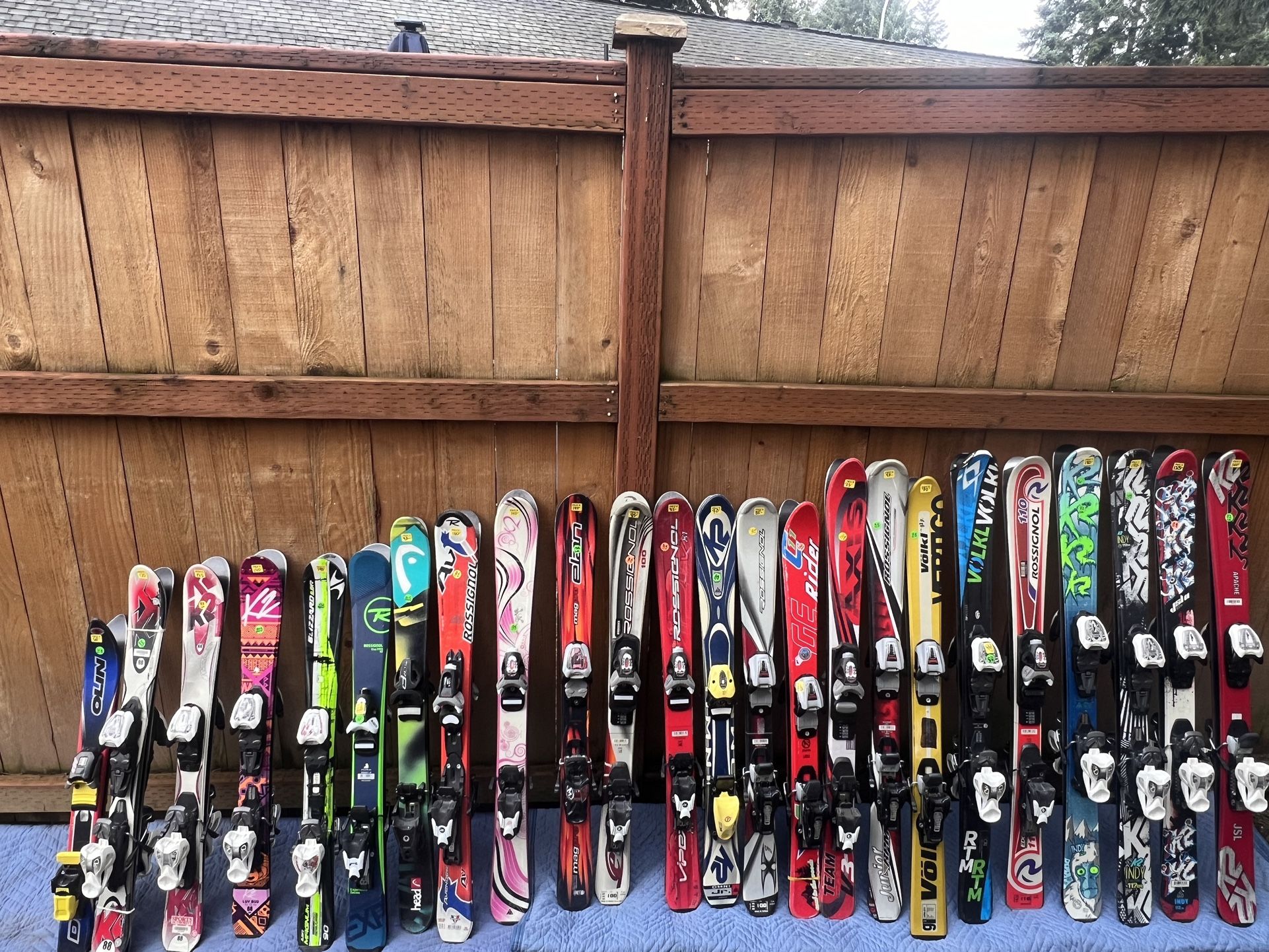 Kids Skis At Maui Ski And Golf