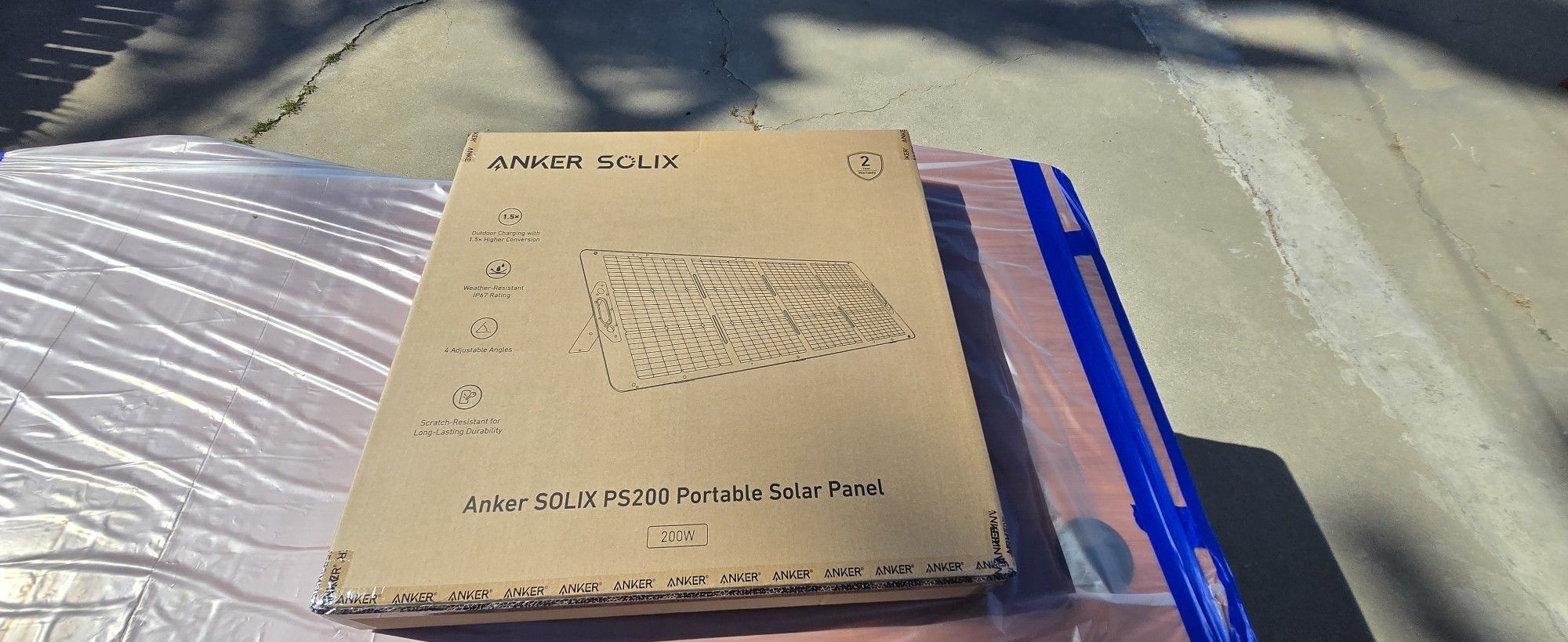 Brand New Anker 200w Solar Panel Ps200