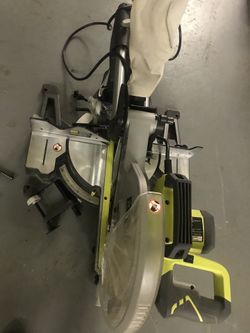 Ryobi 12” sliding Miter Saw