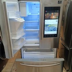 SAMSUNG SMART REFRIGERATOR STAINLESS STEEL, 3 DOORS✅$699✅ FREE SHIPPING AND INSTALLATION.