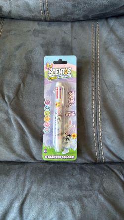 New Scentos Scented Rainbow Pen 6 Colors