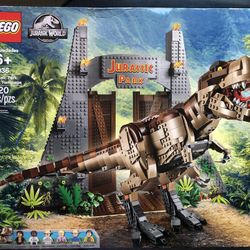 Jurassic Park T Rex Rampage Lego