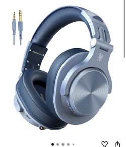 OneOdio A70 Bluetooth Over-Ear Headphones – Sky Blue – Like New