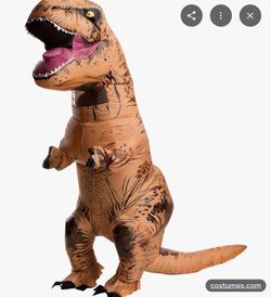 Inflatable T-Rex Dinosaur Costume