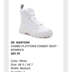 Steve Madden/ Dr. Martens Boots