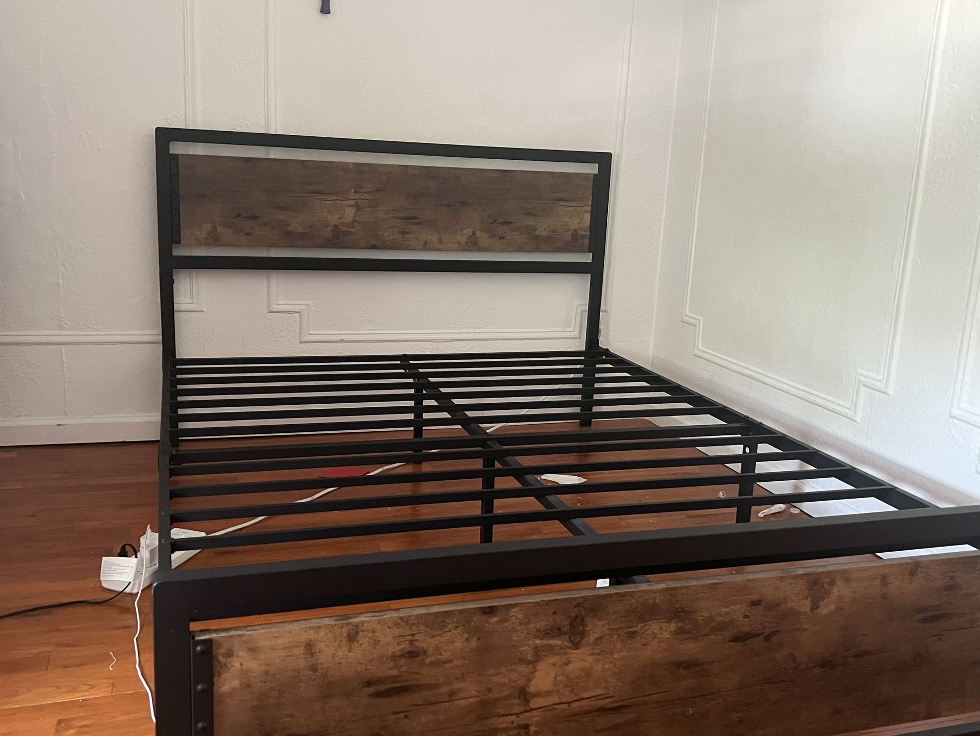 Queen size bed frame