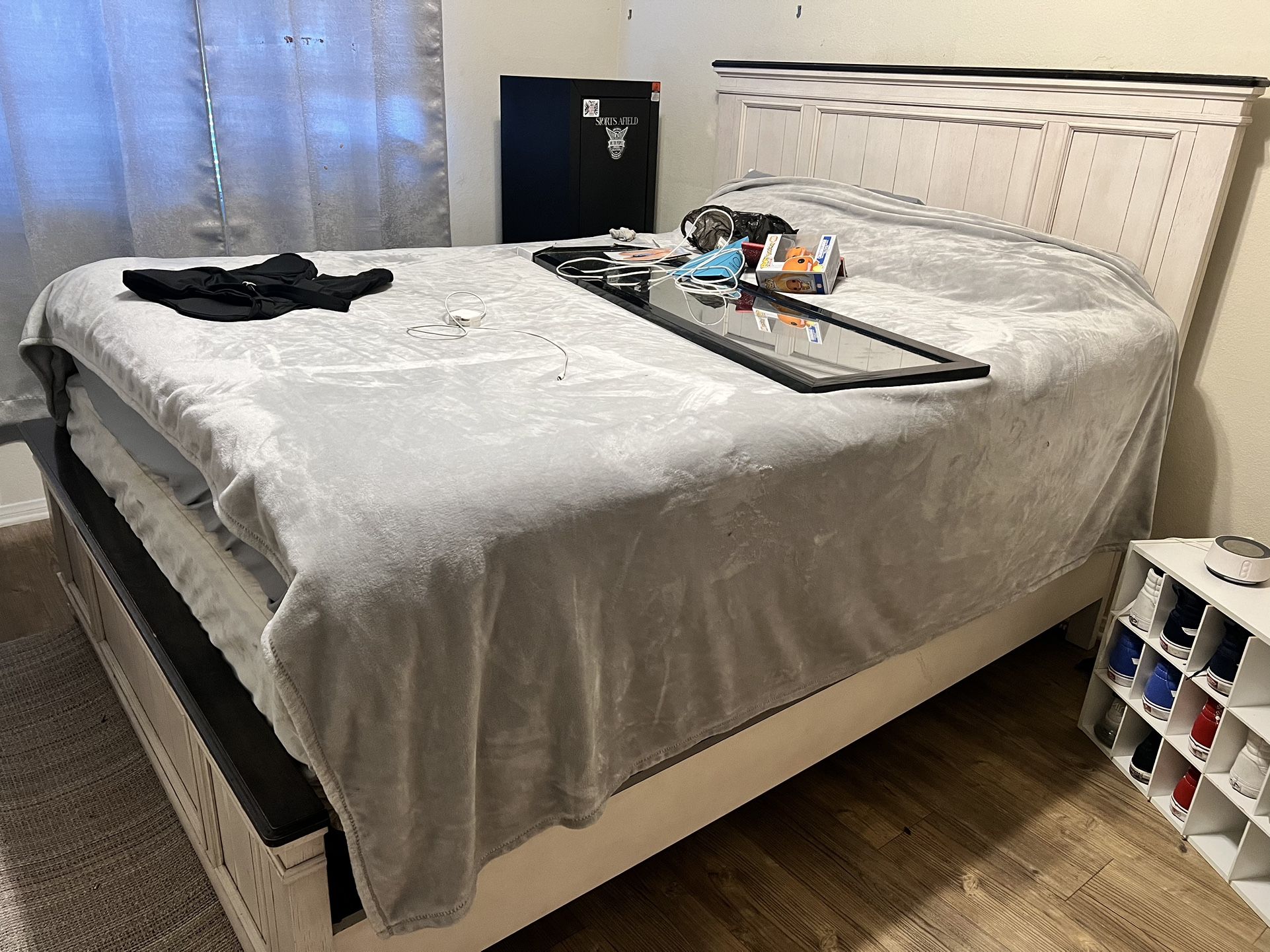 Queen Bed Frame. No Mattress