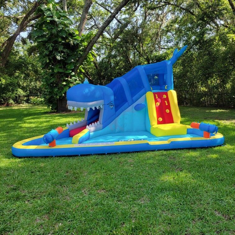 H2O GO Whales N Waves Inflatable Slide