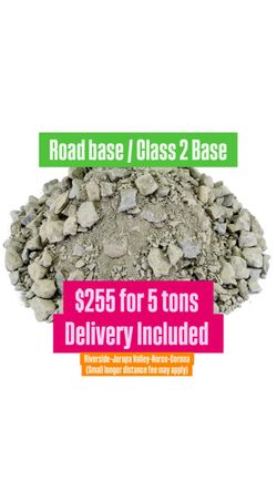 Road base class 2 base gravel