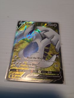 Lugia V  Pokemon Card 
