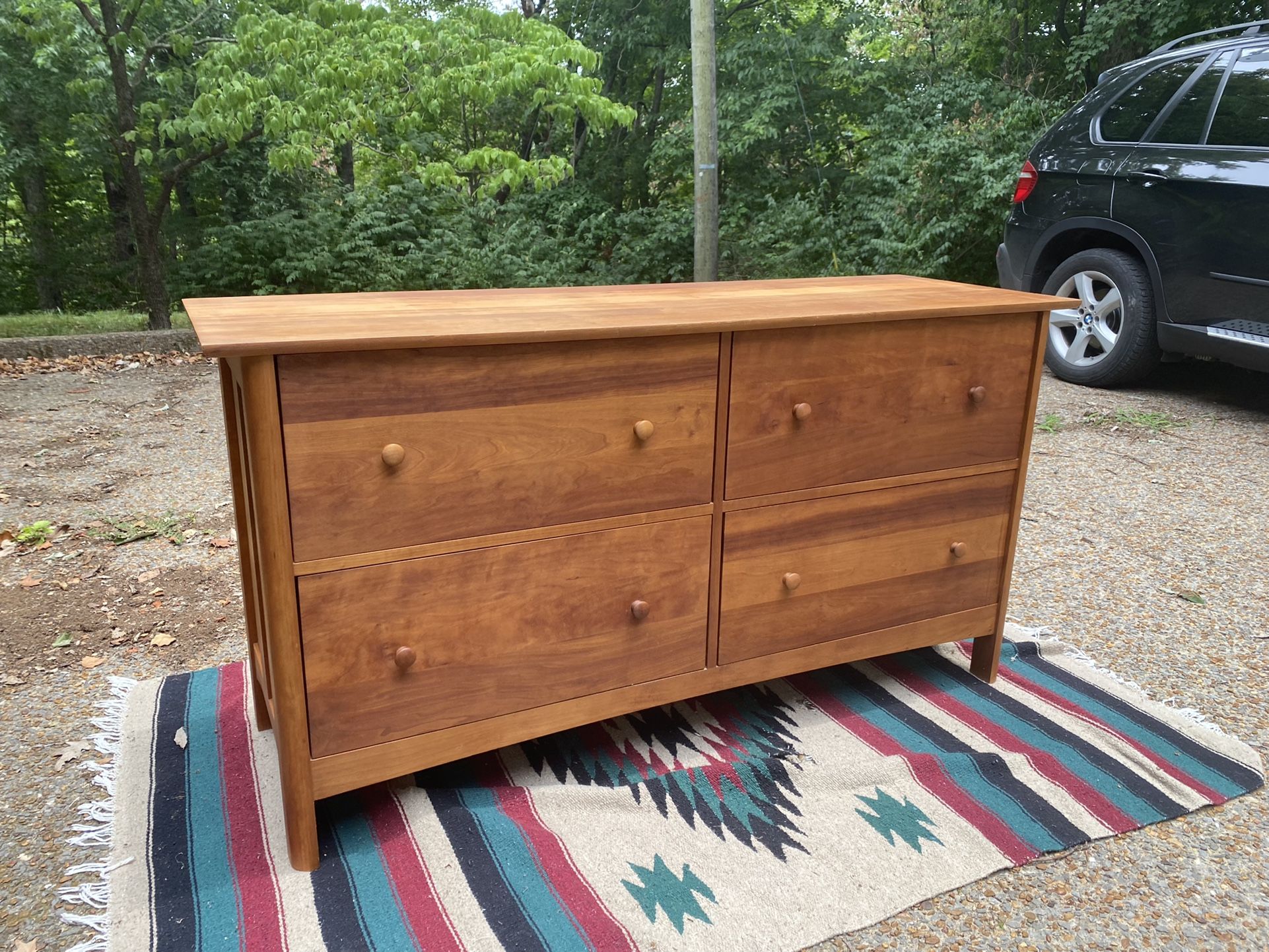 Cherry Wood Credenza 