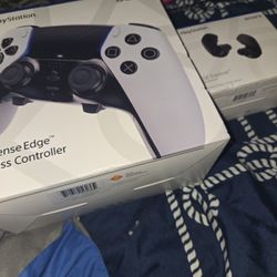 Playstation 5 Dulesense Edge Controller &pulse Explore Headphones 