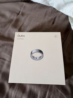 Oura ring silver size 8