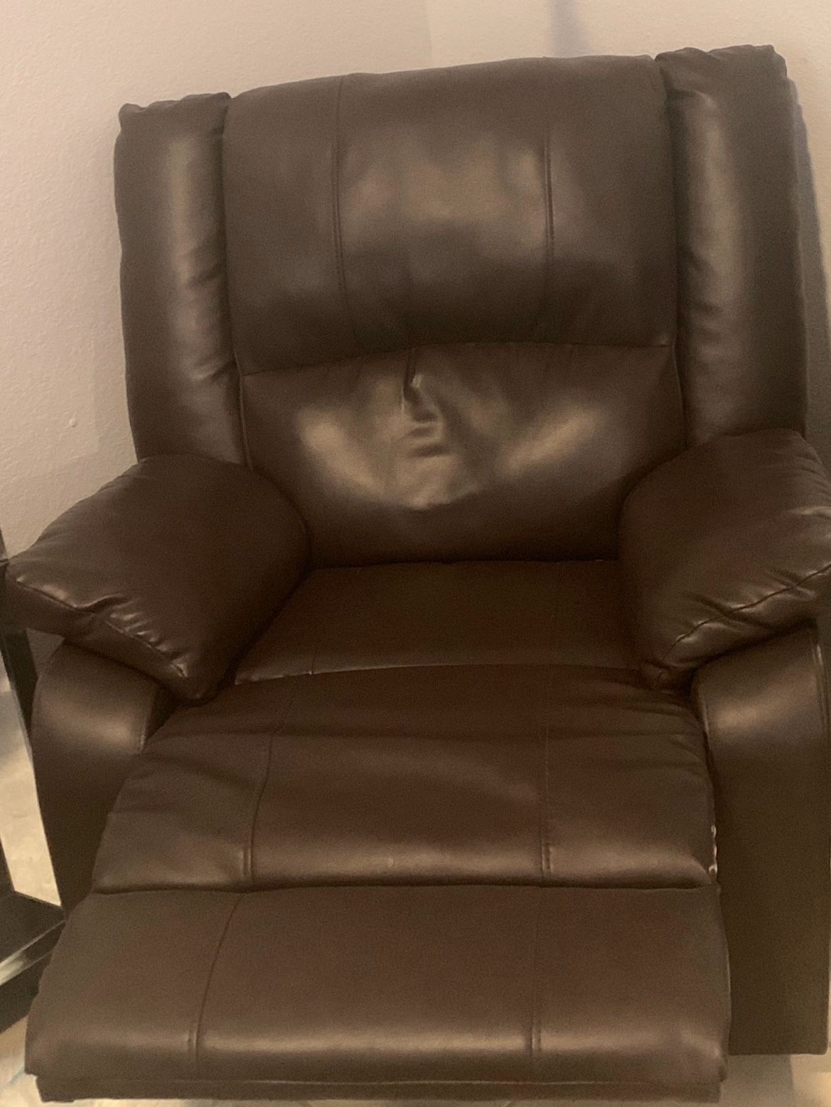 Recliner 100% Leather 