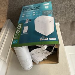 Hisense 8,000 BTU Portable Air Conditioner with Dual Hose & Inverter